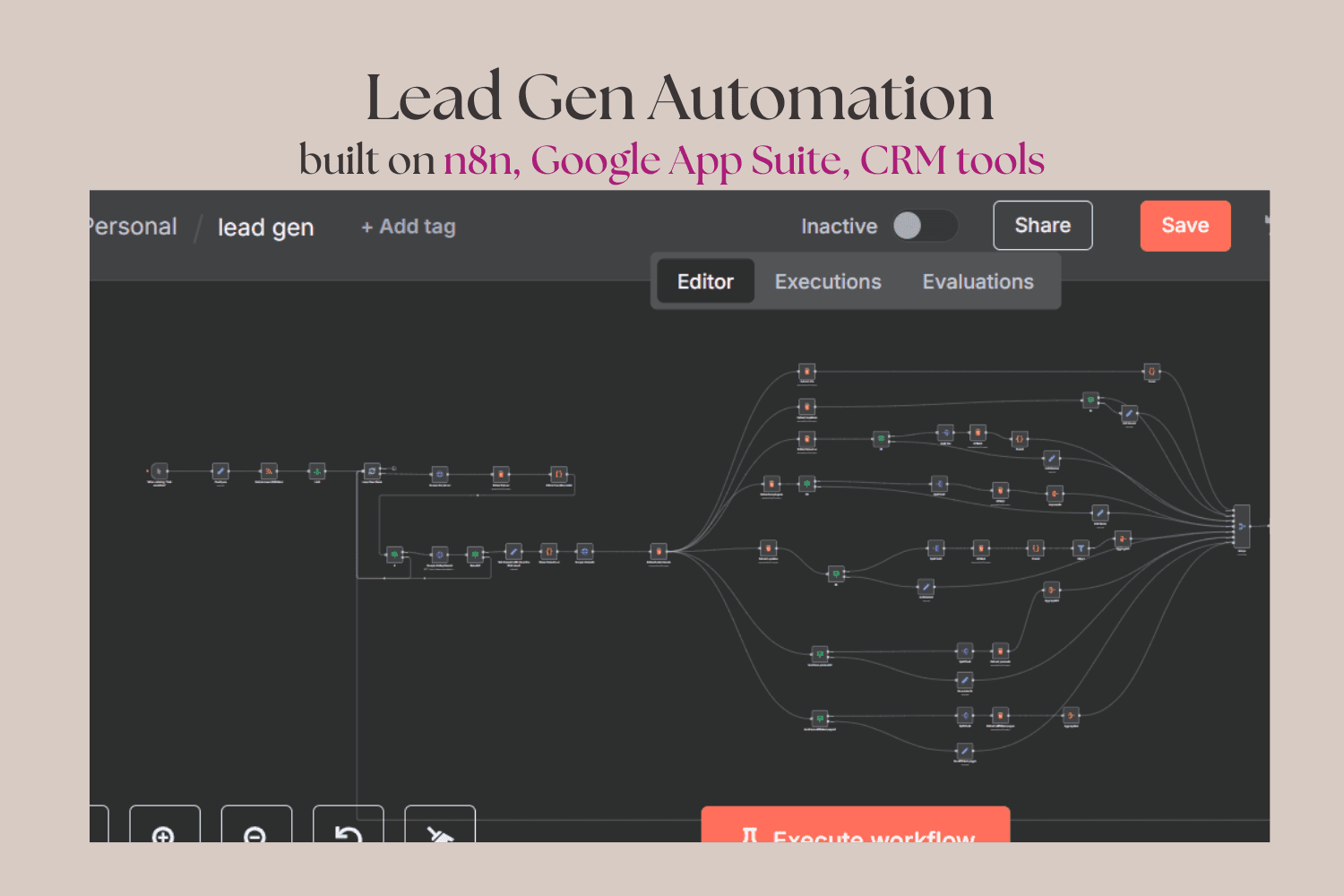 Lead Gen Automation - project preview